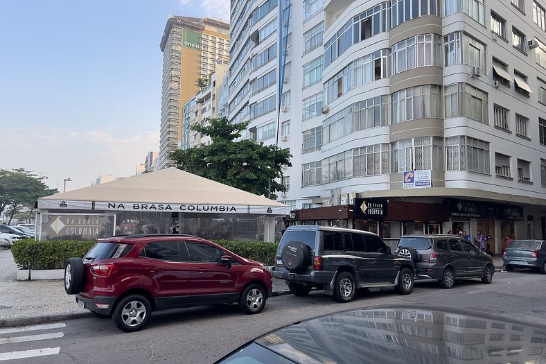 3 Quartos - Vista Praia Copacabana - 950m Mêtro